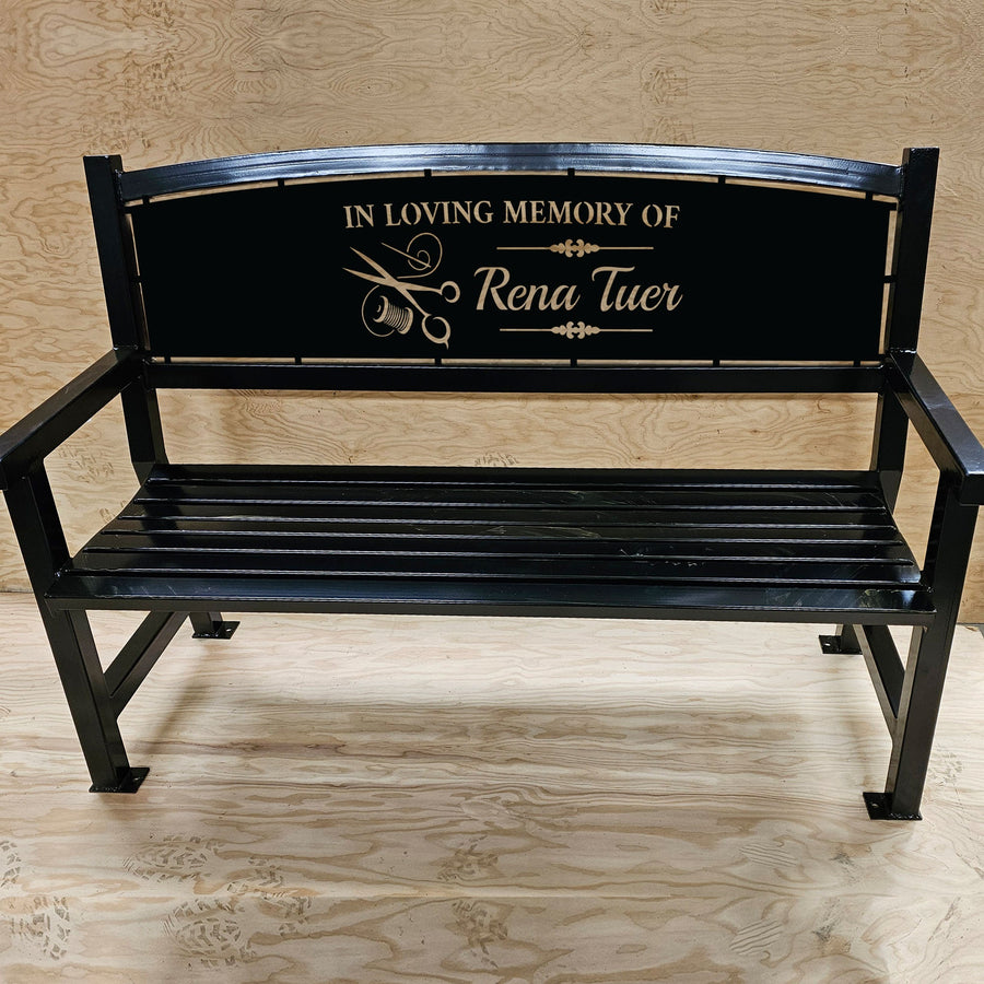 Personalized Memorial Benches Engraved  | Made In Canada Ontario