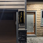 House Numbers | Address numbers in Vertical | personalized gift | modern address plaque
