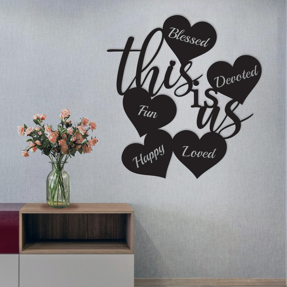 This is Us - Personalized Custom Metal Sign