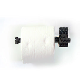 Toilet Tissue Paper Roll Wall Mounted Metal Art Stand: Bathroom Decor