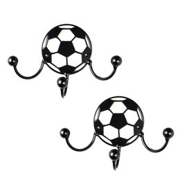 Award/Medal Holder Display for Soccer Ball Metal Wall Art Hooks