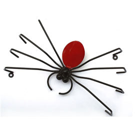 Large Red Metal Spiders/Arachnids for Home, Yard Garden Halloween Decoration