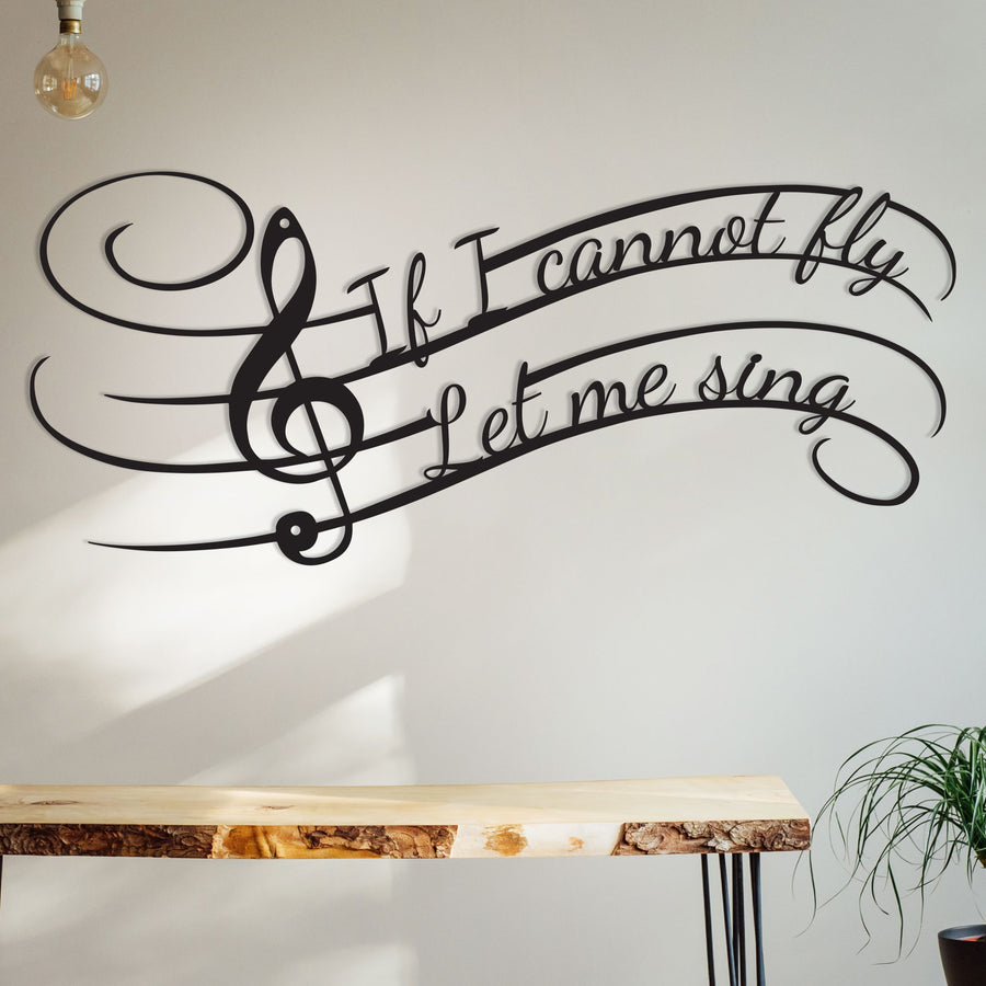 Music Note Monogram Sign, Music Note Decor, Gift for Musician