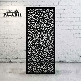 Laser Cut Metal Driveway Panels AB11