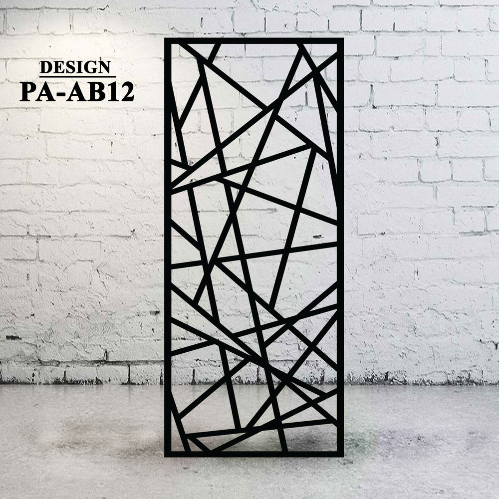 Metal Backyard/Driveway Panels Design AB12