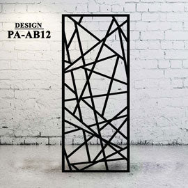 Metal Backyard/Driveway Panels Design AB12