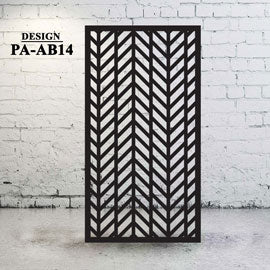 Metal Decorative Outdoor Privacy Screen Design AB14