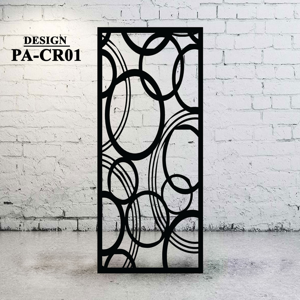 Laser Cut Metal Panels Circular Design CR01