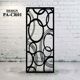Laser Cut Metal Panels Circular Design CR01