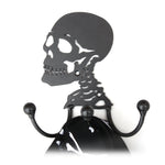 Skull Hook: Wall-mounted Decorative Metal  Skull Wall Coat Hook