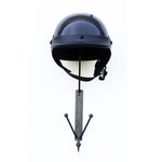 Helmet Hook Metal Wall Art: Wall-mounted Metal Helmet Holder,Ski Helmet, Motorcycle Helmet, Etc., Metal Helmet Holder Made By Practical Art!