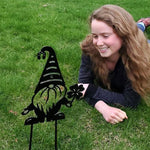 Garden Gnomes Metal Art - Brainy G