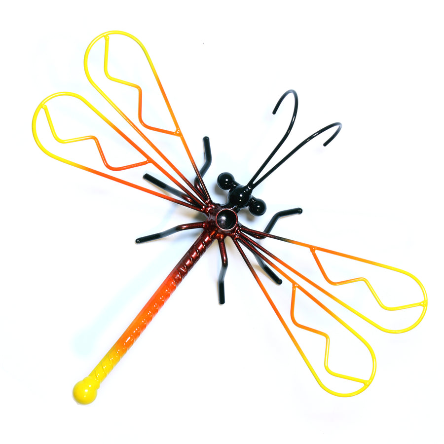 Dragonfly On Garden Stake with Solar Light For Housewarming & Birthday Present Holiday Gifts