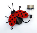 Flying Ladybug Solar Light For Fences or Walls