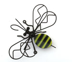 Bumblebee Metal Wall Art For Fences And Walls: Metal Art Bumblebees