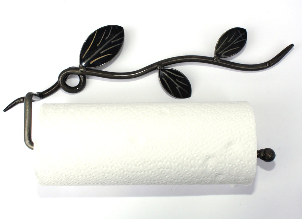 Paper Towel Holder: Wall-mounted Ornamental Metal Art Paper Towel Holders