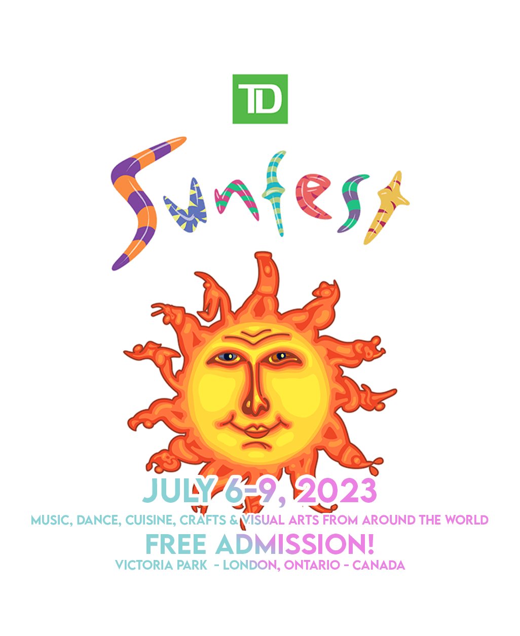 We are at Sunfest London Ontario