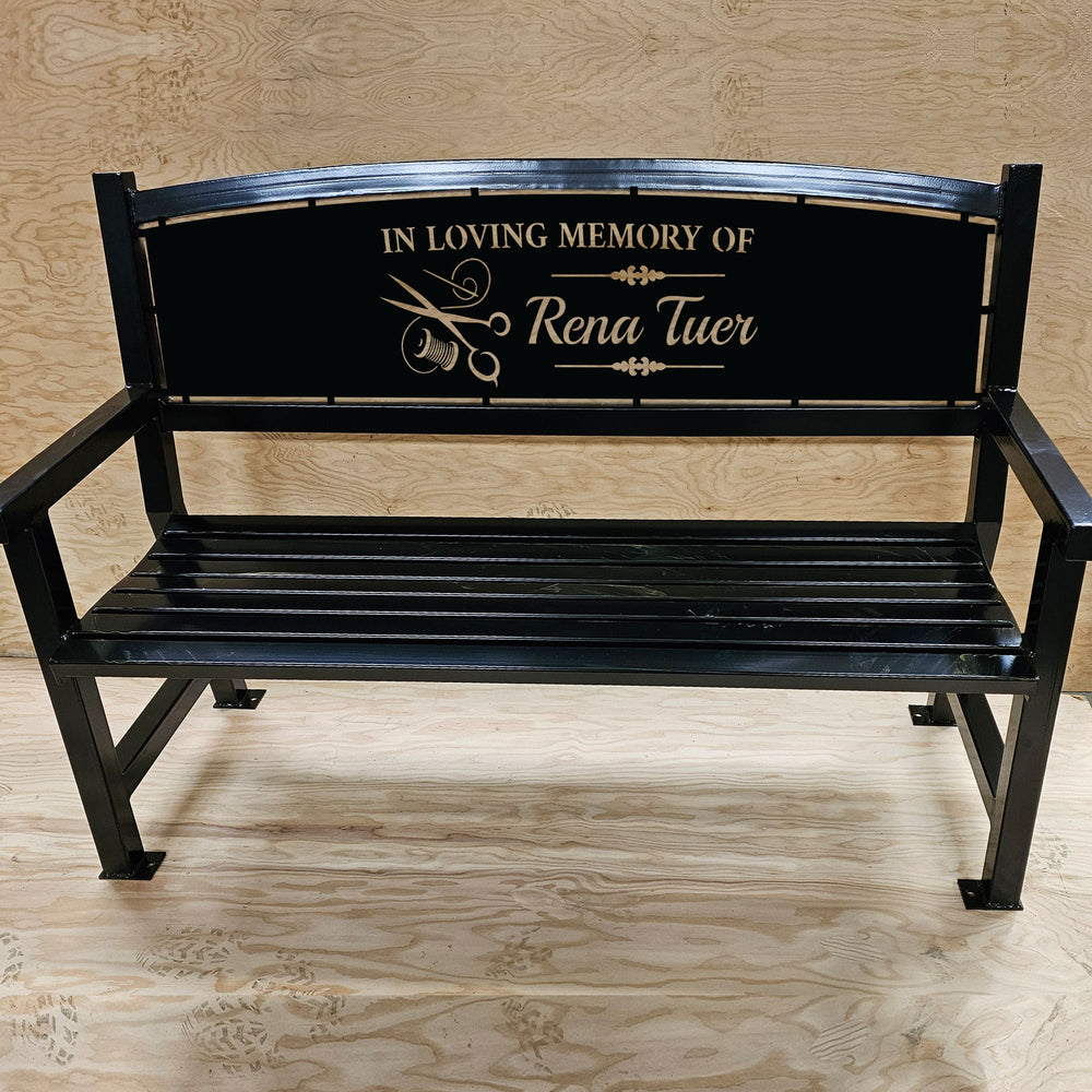 Memorial Personalized Benches Engraved  | Made In Canada Ontario
