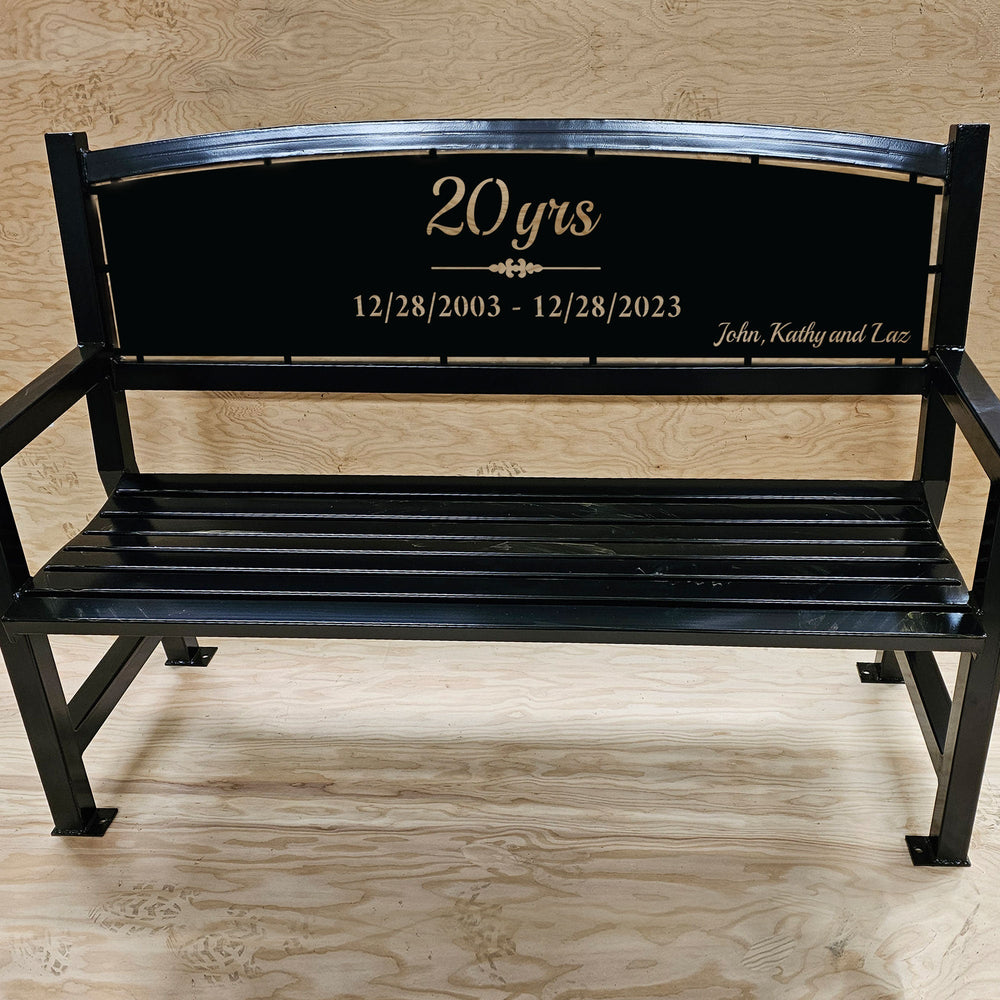 Personalized Anniversary Memorial Benches: Cherish Memories with Custom Tributes