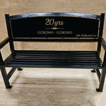 Personalized Anniversary Memorial Benches: Cherish Memories with Custom Tributes