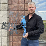 Laser Cut Metal Address Sign