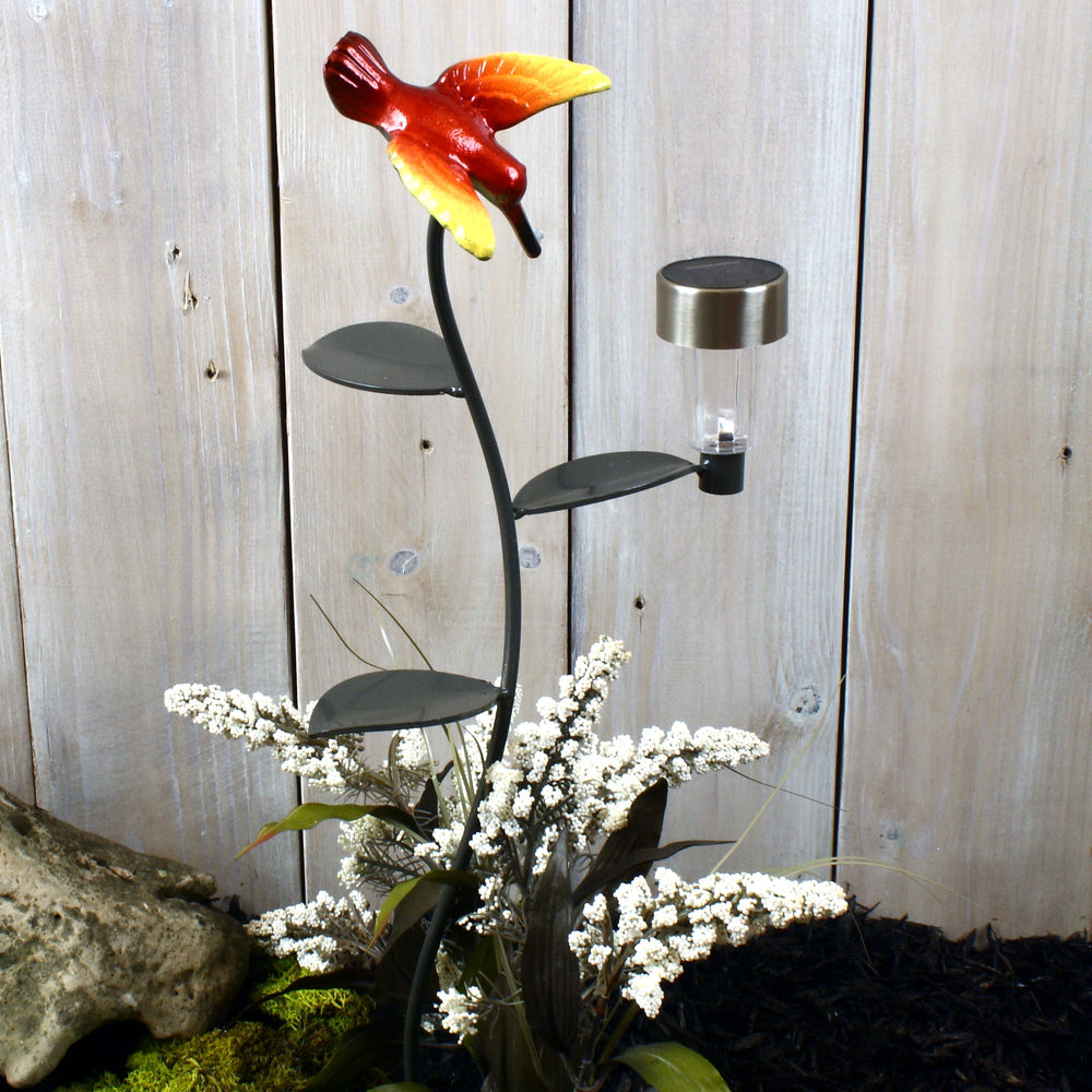 Hummingbird Garden Art / Metal Garden Décor / Metal Art  / Canadian Made /