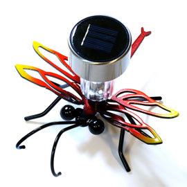 Small Garden Dragon Fly Solar Light with Stake