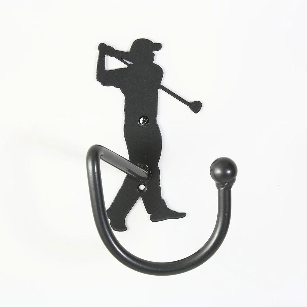 Golf Bag Holder With Golfer Golfing Metal Wall Art For Golfers Gift, Birthday Gift & Special Occasion Holiday Gifts Made By Practical Art