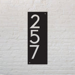 House Numbers | Address numbers in Vertical | personalized gift | modern address plaque