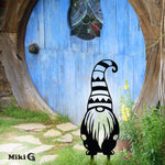Outdoor Décor Gnomes Metal Art Collection - Miki G