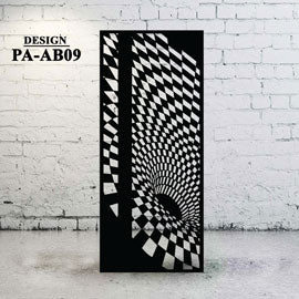 Metal Art Decorative Driveway Panels AB09