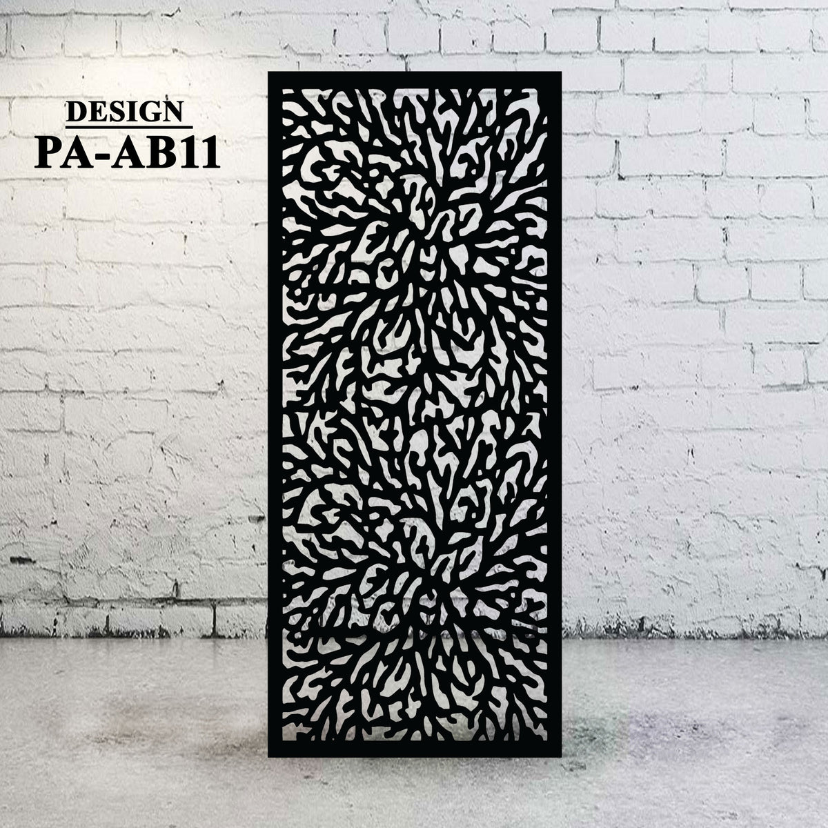 Laser Cut Metal Driveway Panels AB11 – PracticalArt