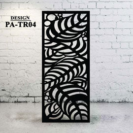 Metal Decorative Backyard Panels Privacy Screen - Tree Design TR04