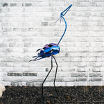 Small Bird Garden Metal Art Decor Sculpture