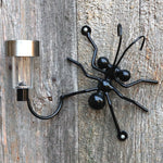 Metal Ant With Solar Light Wall Decor For Home & Office! Housewarming Gift For Him/Yard Art Garden Decoration For Her Made By Practical Art.