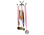 Award Display Hockey Sticks With 3 Hooks: Wall-mounted Metal Art Hockey Awards, Set of Two