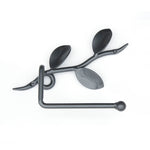 Toilet Paper Holder Metal Art - Dark Gray/Black Coating