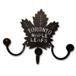 Toronto Maple Leaf hook for Awards, Coats, Towels, Hats and more! Metal Hanger with Hooks - Home Storage