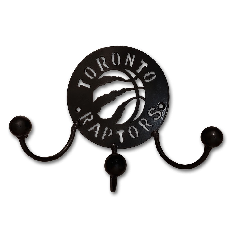 Metal Wall Art Award Displays Hangers for Toronto Raptors Fans with Colored Basketball Home Décor